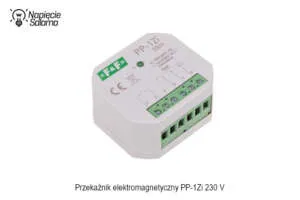 Przekaźnik dopuszkowy PP 1Zi 230 V Przekaźnik elektromagnetyczny dopuszkowy serii PP 1Zi 230 V montowany w puszce instalacyjnej, lokalny element wykonawczy instalacji elektrycznej