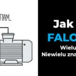 Schemat pokazujący zasadę działania falownika sterującego prędkością silnika elektrycznego za pomocą sygnału PWM.