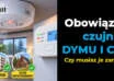 Obowiązkowe czujniki dymu i czadu. Nowe przepisy dla domów, mieszkań i obiektów najmu krótkoterminowego.
