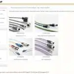 Lapp Kabel konfigurator przewodów konfekcjonowanych Lapp-Kabel dobór przewodów Unitronic, Etherline, Hitronic, Unitronic