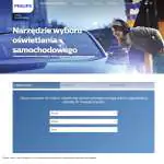 Samochodowe źródła światła Philips Narzędzie wyboru oświetlenia samochodowego czyli źródeł światła