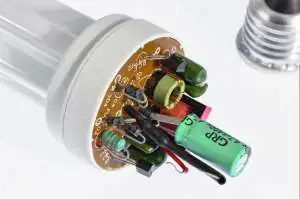 swietlowka energooszczedna elektronika Inteligentny Budynek - układ zasilający świetlówki energooszczędnej występujący w instalacji