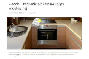 Jak wykonać zasilanie piekarnika i płyty indukcyjnej? Zasilanie piekarnika i płyty indukcyjnej