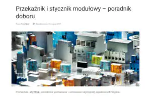 Przekaźnik i stycznik modułowy – poradnik doboru Jak dobrać przekaźnik?