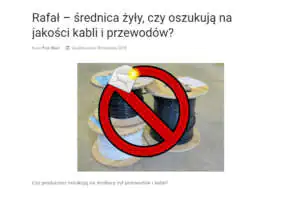 Średnica żyły, czy oszukują na jakości kabli i przewodów?