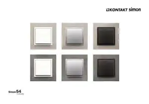 Łączniki Kontakt-Simon seria Simon 54 Nature