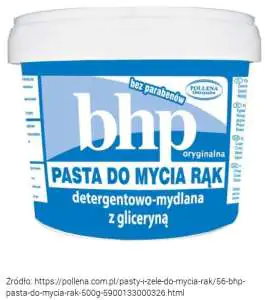 Środek dobrze usuwający żel kablowy Do usuwania żelu hydrofobowego z dłoni, bardzo dobra jest Pasta BHP