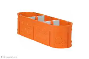 Puszka potrójna M3x60F Multiwall produkcji Simet