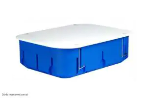 Sześciopolowa głęboka puszka P6x60DP z pokrywą serii Multibox Simet