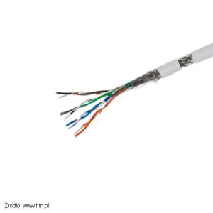 Kabel teleinformatyczny SF/UTP Skrętka komputerowa typu SF/UTP