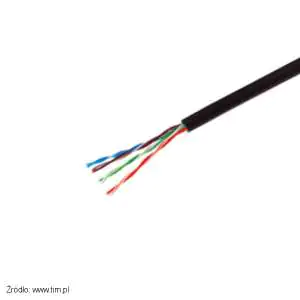 Kabel teleinformatyczny U/UTPz Skrętka komputerowa typu U/UTPz