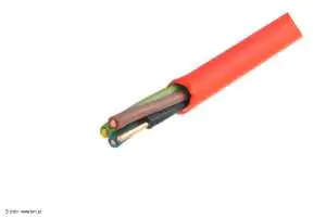 Instalacja elektryczna - przewód ognioodporny typu HDGS Przewód ognioodporny typu HDGS używany w instalacji elektrycznej
