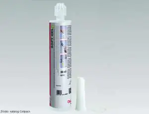 Soft Gel, żel o bardzo gęstej konsystencji (można wykonywać uszczelnienia na suficie) o barwie jasnożółtej produkcji Cellpack