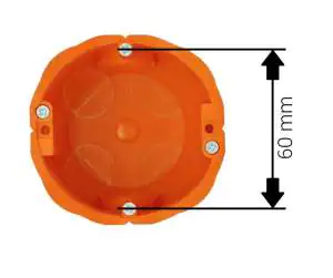 Puszka elektryczna Simet 60 Puszka elektryczna 60 mm