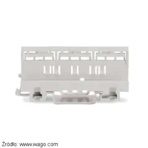 Wago adapter do montażu szybkozłączek serii 221 EX na płycie lub szynie TS35