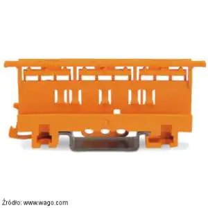 Wago adapter 221-510 do montażu szybkozłączek serii 221 (do 6 mm2) na płycie lub szynie TH35