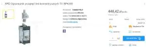 TIM przykład ogranicznika przepięć do anten TV z dnia 2019-10-10 Instalator może zaproponować ogranicznik przepięć do anten TV