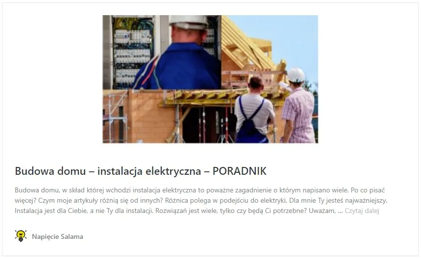 Budowa domu – instalacja elektryczna – PORADNIK Budowa domu – instalacja elektryczna – PORADNIK