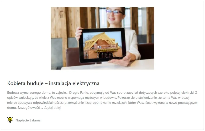 Kobieta buduje – instalacja elektryczna Odpowiedzi na najczęściej poruszane przez inwestorki pytania