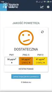 Czujnik jakości powietrza airSensor Blebox SMOG czujnik jakości powietrza Blebox airSensor