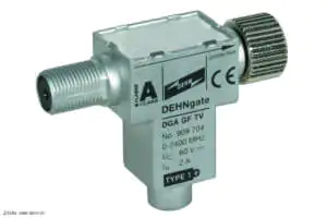 Zabezpieczenie przeciwprzepięciowe DGA GF TV 909704 Dehn