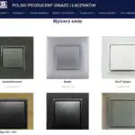 Konfigurator osprzętu Ospel Konfigurator gniazdek i włączników Dante, Vena2, Vena, Vena Metal, KOS66, KOS66 Plus