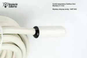 Czujnik temperatury podłogi DEVI Danfoss Sonda temperatury podłogi Danfoss DEVI 140F1092