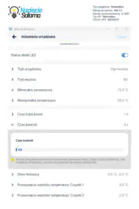 Termostat thermoBox umożliwia indywidualne ustawienie częstotliwości dokonywania pomiarów temperatury