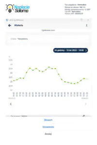 Inteligentny termostat Blebox umożliwia eksport temperatur z dowolnego okresu czasu
