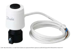 Sterowanie temperaturą w suszarni za pomocą siłownika termicznego TW-A 088H3112 Danfoss