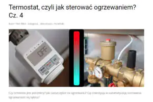 Termostat, czyli jak sterować ogrzewaniem? Czym ogrzać dom i jak efektywnie sterować ogrzewaniem?