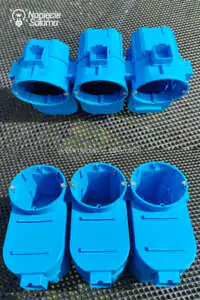 Zestaw puszek do elektroniki 1 szt SE2x60D i 2 szt SE2x60G Simet Puszka do elektroniki - stary zestaw 1 szt SE2x60D i 2 szt SE2x60G Simet