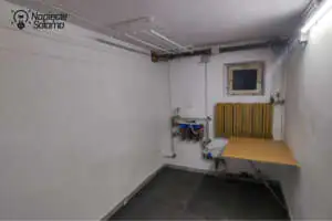 Suszarnia na pranie w starej kotłowni