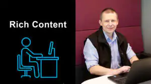 Piotr Bibik - rich content tworzony przez praktyka